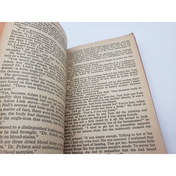 Adam Link Robot By Eando Binder Paperback First Edition 1965 Sci Fi Novel - Picture 5 of 8